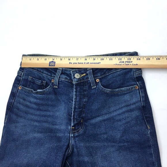 Old Navy Jeans O.G. Loose Fit Straight Leg High Rise Stretch size 4 length 31" - Picture 4 of 8